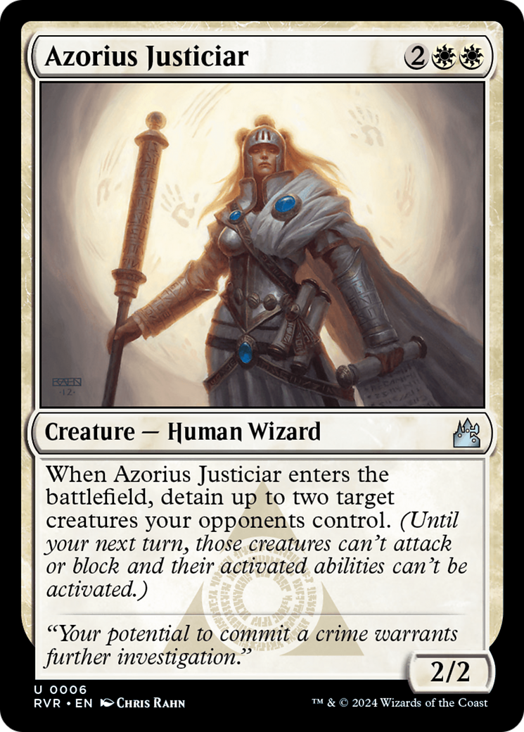 Azorius Justiciar [Ravnica Remastered] | Eastridge Sports Cards & Games