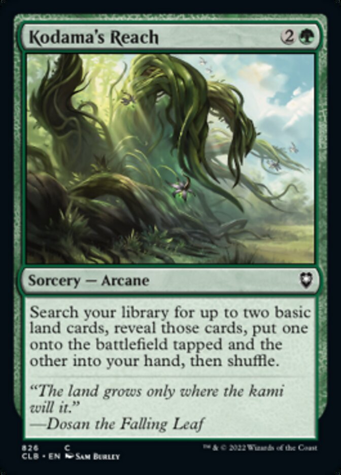 Kodama's Reach [Commander Legends: Battle for Baldur's Gate] | Eastridge Sports Cards & Games