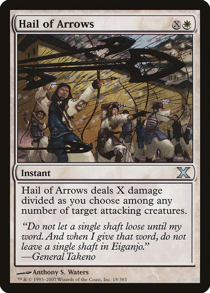 Hail of Arrows [Tenth Edition] | Eastridge Sports Cards & Games