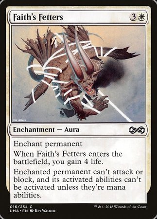 Faith's Fetters [Ultimate Masters] | Eastridge Sports Cards & Games