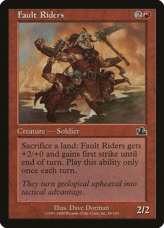 Fault Riders [Prophecy] | Eastridge Sports Cards & Games