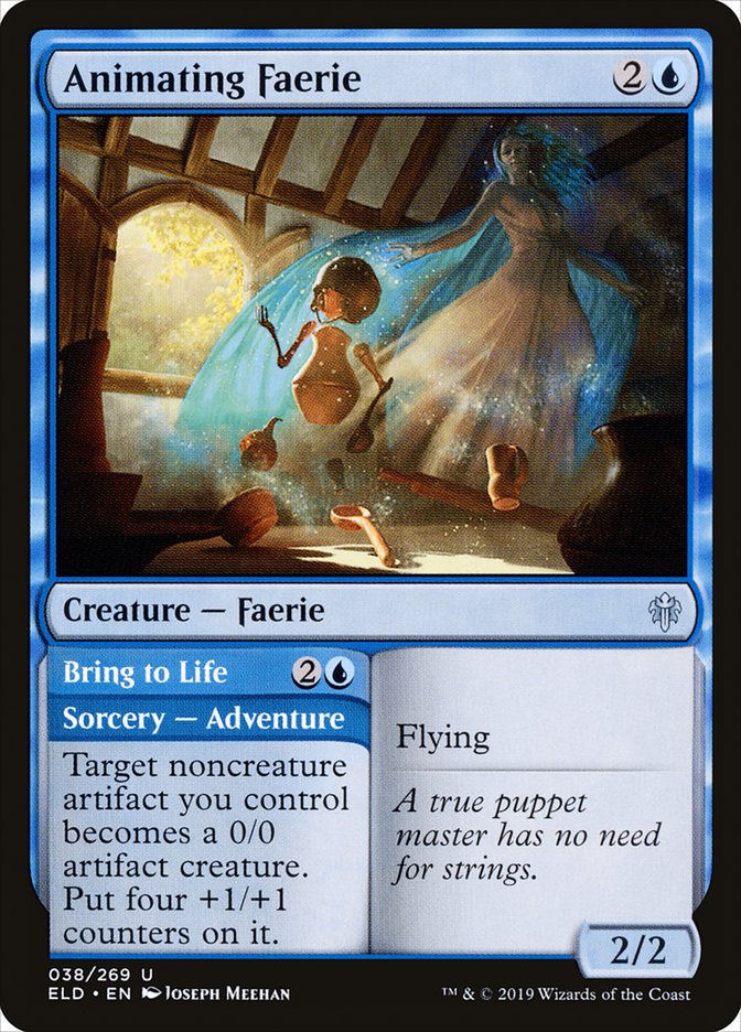 Animating Faerie // Bring to Life [Throne of Eldraine] | Eastridge Sports Cards & Games