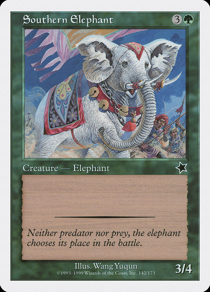 Southern Elephant [Starter 1999] | Eastridge Sports Cards & Games