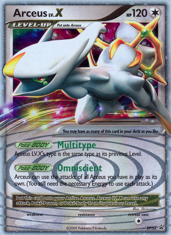 Arceus Lv.X (DP53) [Diamond & Pearl: Black Star Promos] | Eastridge Sports Cards & Games