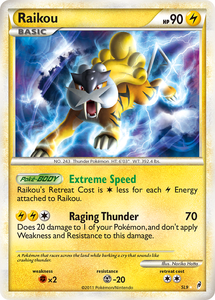 Raikou (SL9) [HeartGold & SoulSilver: Call of Legends] | Eastridge Sports Cards & Games