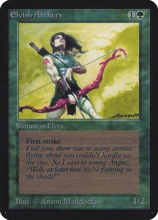 Elvish Archers [Limited Edition Alpha] | Eastridge Sports Cards & Games