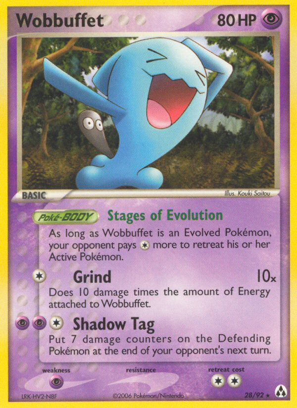 Wobbuffet (28/92) [EX: Legend Maker] | Eastridge Sports Cards & Games