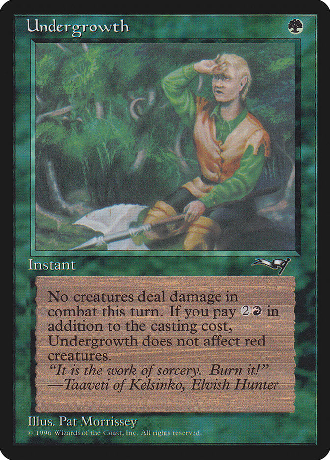 Undergrowth (Wiping Brow) [Alliances] | Eastridge Sports Cards & Games