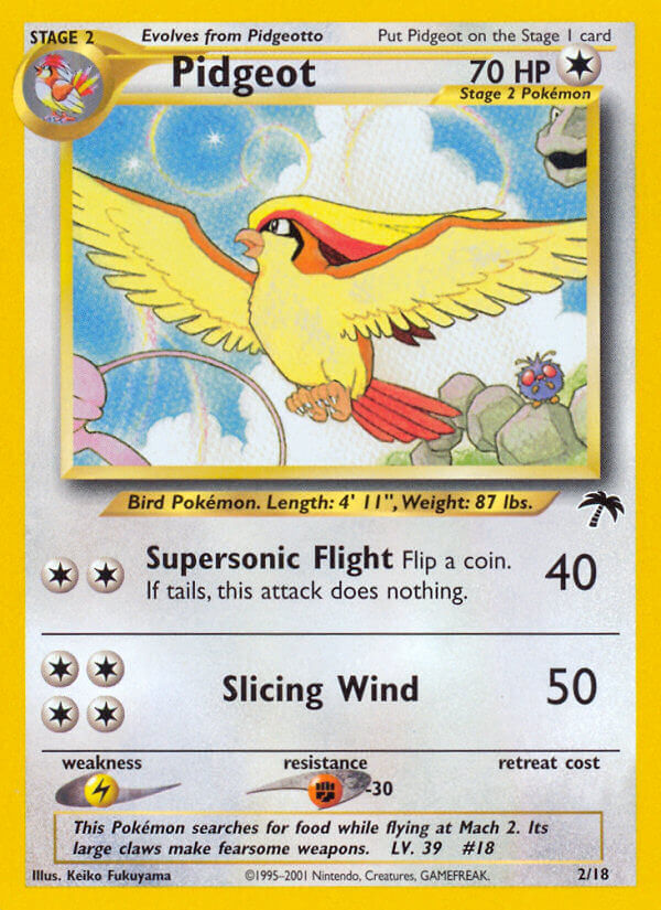 Pidgeot (2/18) [Southern Islands] | Eastridge Sports Cards & Games