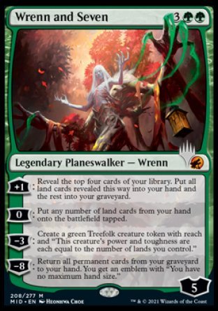 Wrenn and Seven (Promo Pack) [Innistrad: Midnight Hunt Promos] | Eastridge Sports Cards & Games