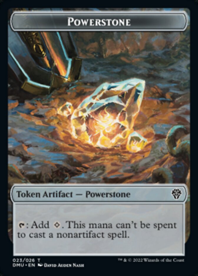 Powerstone Token [Dominaria United Tokens] | Eastridge Sports Cards & Games