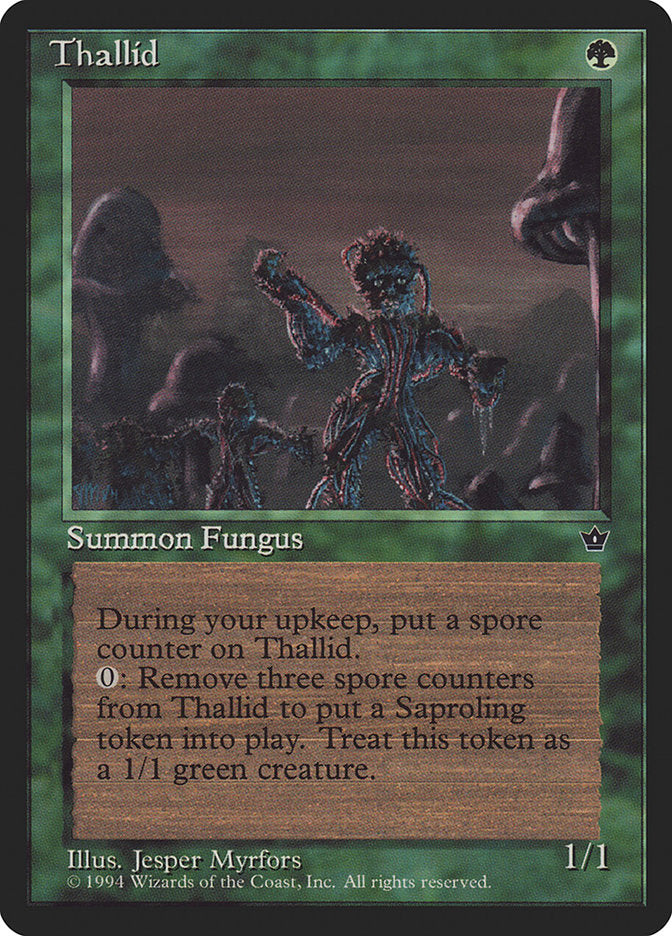 Thallid (Jesper Myrfors) [Fallen Empires] | Eastridge Sports Cards & Games