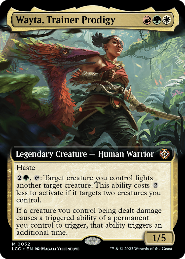 Wayta, Trainer Prodigy (Extended Art) [The Lost Caverns of Ixalan Commander] | Eastridge Sports Cards & Games