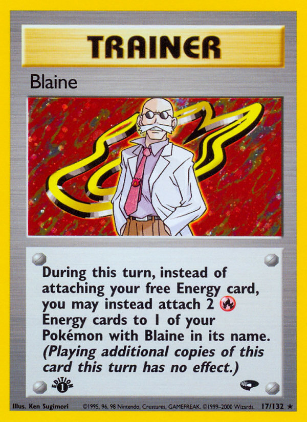 Blaine (17/132) [Gym Challenge 1st Edition] | Eastridge Sports Cards & Games