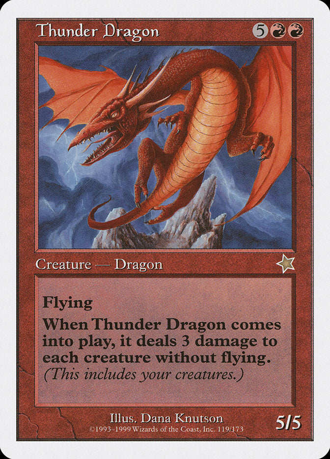 Thunder Dragon [Starter 1999] | Eastridge Sports Cards & Games