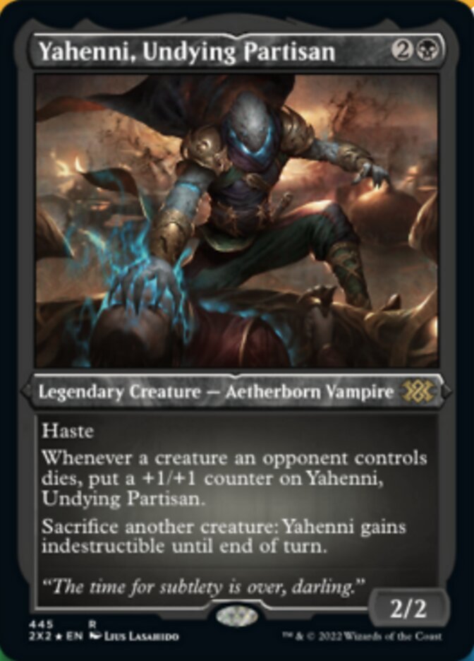 Yahenni, Undying Partisan (Foil Etched) [Double Masters 2022] | Eastridge Sports Cards & Games