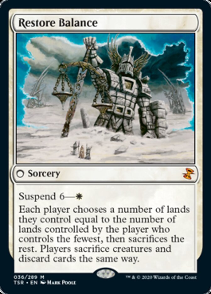 Restore Balance [Time Spiral Remastered] | Eastridge Sports Cards & Games