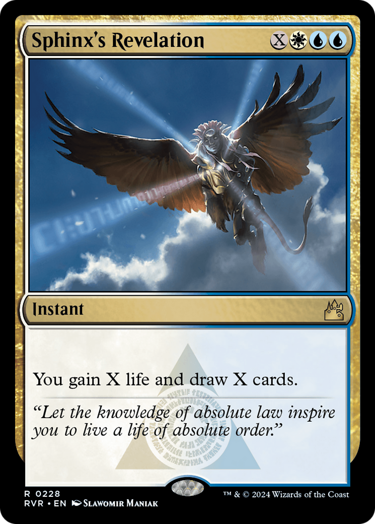 Sphinx's Revelation [Ravnica Remastered] | Eastridge Sports Cards & Games