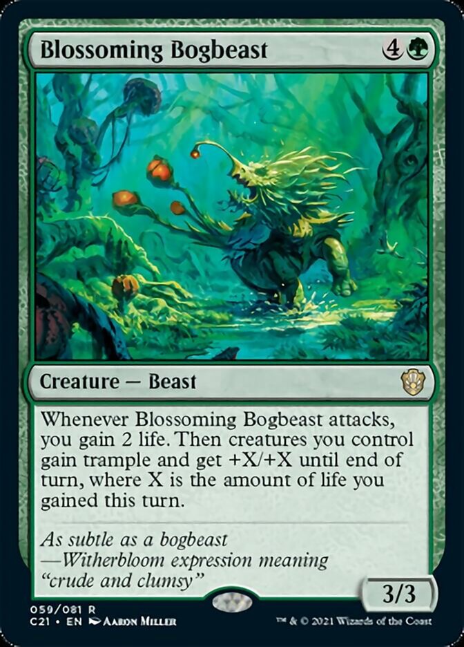 Blossoming Bogbeast [Commander 2021] | Eastridge Sports Cards & Games