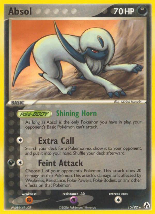 Absol (15/92) [EX: Legend Maker] | Eastridge Sports Cards & Games