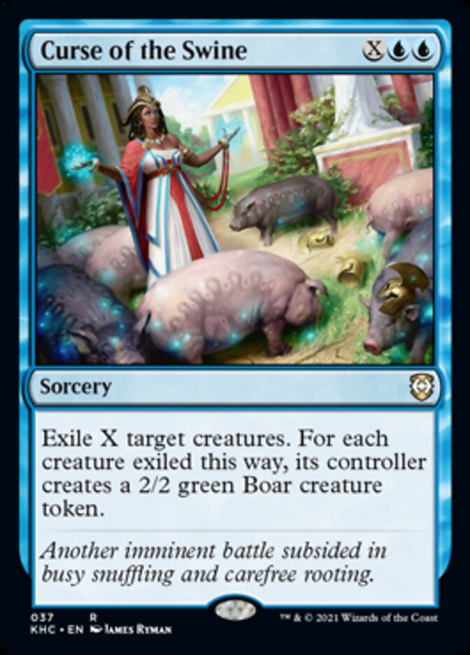 Curse of the Swine [Kaldheim Commander] | Eastridge Sports Cards & Games