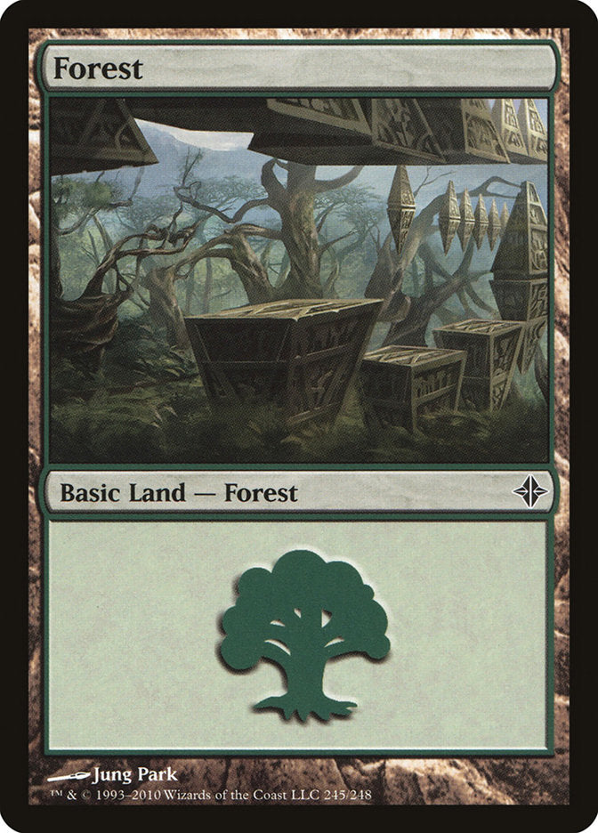 Forest (245) [Rise of the Eldrazi] | Eastridge Sports Cards & Games