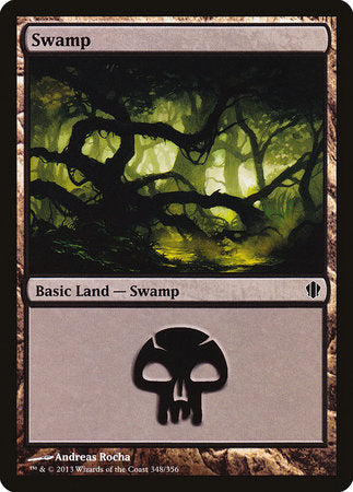 Swamp (348) [Commander 2013] | Eastridge Sports Cards & Games