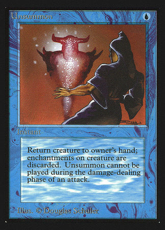 Unsummon (IE) [Intl. Collectors’ Edition] | Eastridge Sports Cards & Games