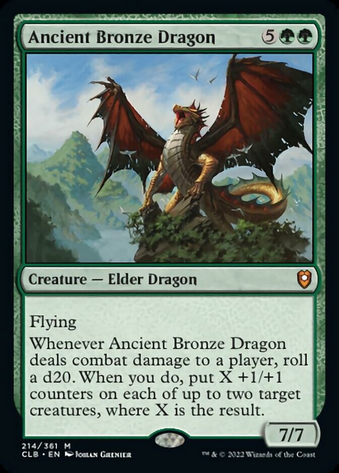 Ancient Bronze Dragon [Commander Legends: Battle for Baldur's Gate] | Eastridge Sports Cards & Games