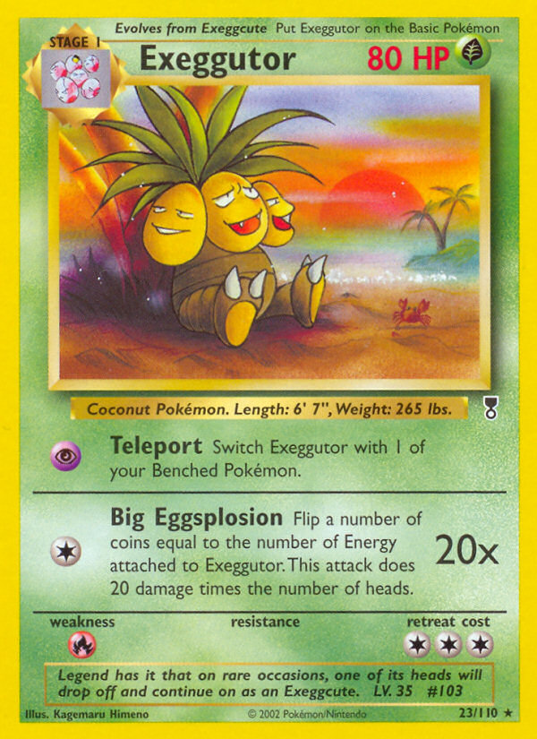 Exeggutor (23/110) [Legendary Collection] | Eastridge Sports Cards & Games