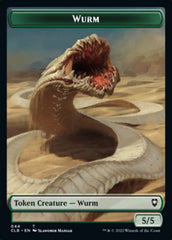 Phyrexian Beast // Wurm Double-sided Token [Commander Legends: Battle for Baldur's Gate Tokens] | Eastridge Sports Cards & Games
