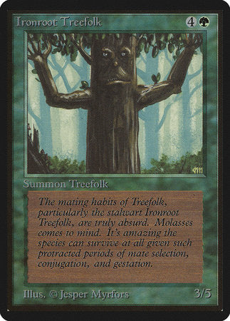 Ironroot Treefolk [Limited Edition Beta] | Eastridge Sports Cards & Games