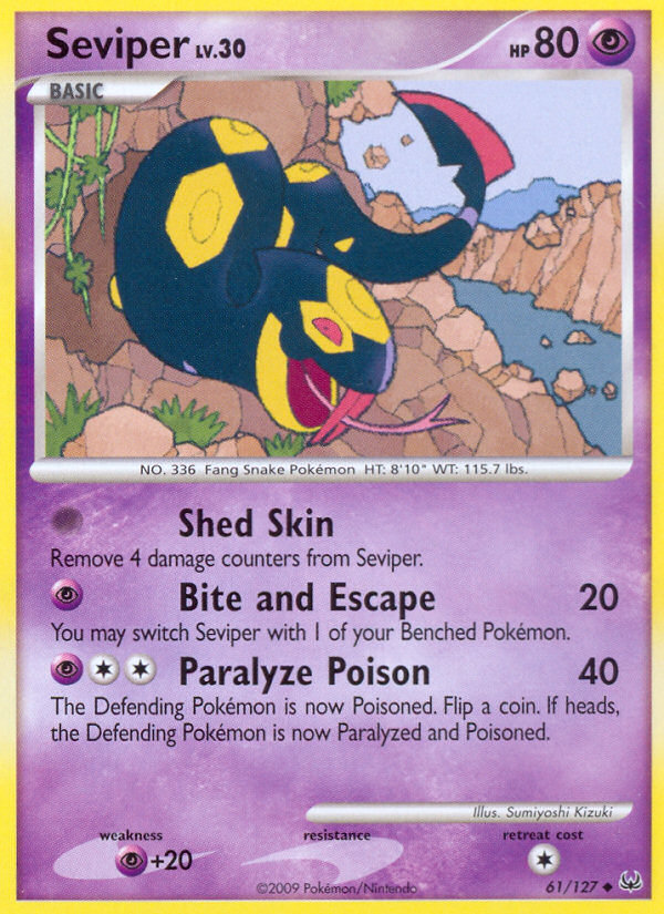 Seviper (61/127) [Platinum: Base Set] | Eastridge Sports Cards & Games