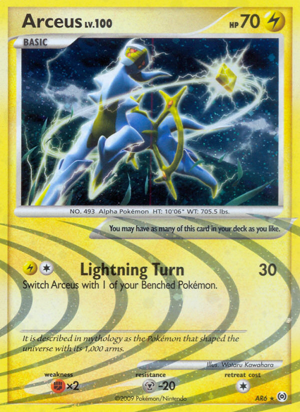 Arceus (AR6) [Platinum: Arceus] | Eastridge Sports Cards & Games