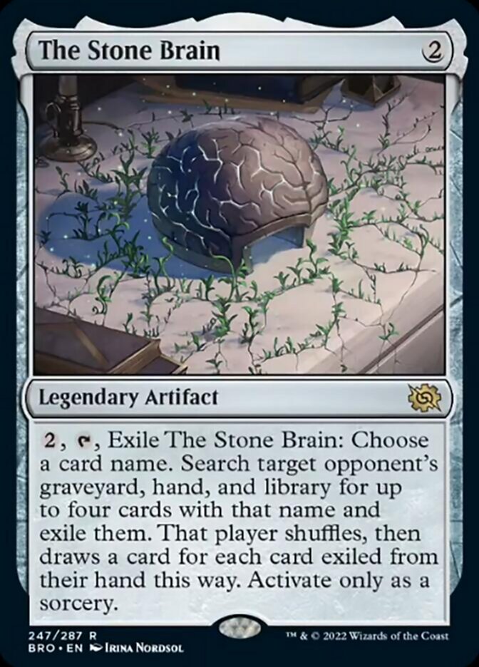 The Stone Brain [The Brothers' War] | Eastridge Sports Cards & Games