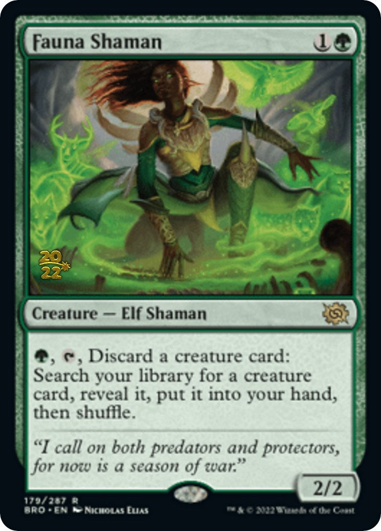 Fauna Shaman [The Brothers' War: Prerelease Promos] | Eastridge Sports Cards & Games