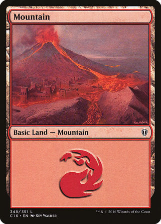 Mountain (348) [Commander 2016] | Eastridge Sports Cards & Games