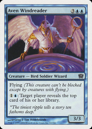 Aven Windreader [Ninth Edition] | Eastridge Sports Cards & Games