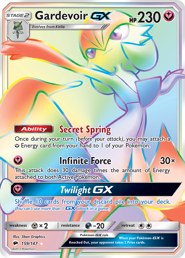 Gardevoir GX (159/147) [Sun & Moon: Burning Shadows] | Eastridge Sports Cards & Games