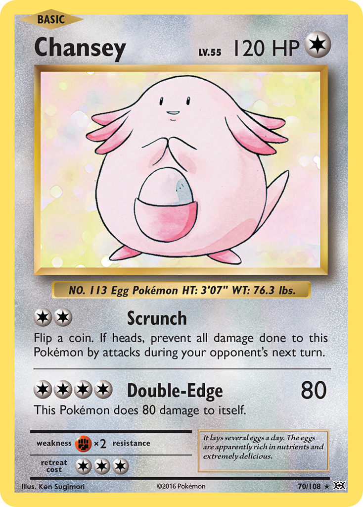 Chansey (70/108) [XY: Evolutions] | Eastridge Sports Cards & Games