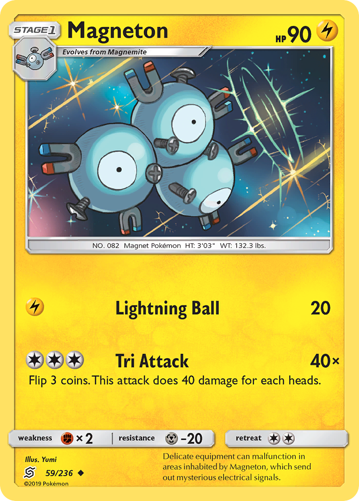 Magneton (59/236) [Sun & Moon: Unified Minds] | Eastridge Sports Cards & Games