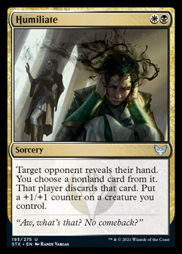 Humiliate [Strixhaven: School of Mages] | Eastridge Sports Cards & Games