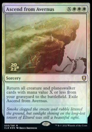 Ascend from Avernus [Commander Legends: Battle for Baldur's Gate Prerelease Promos] | Eastridge Sports Cards & Games