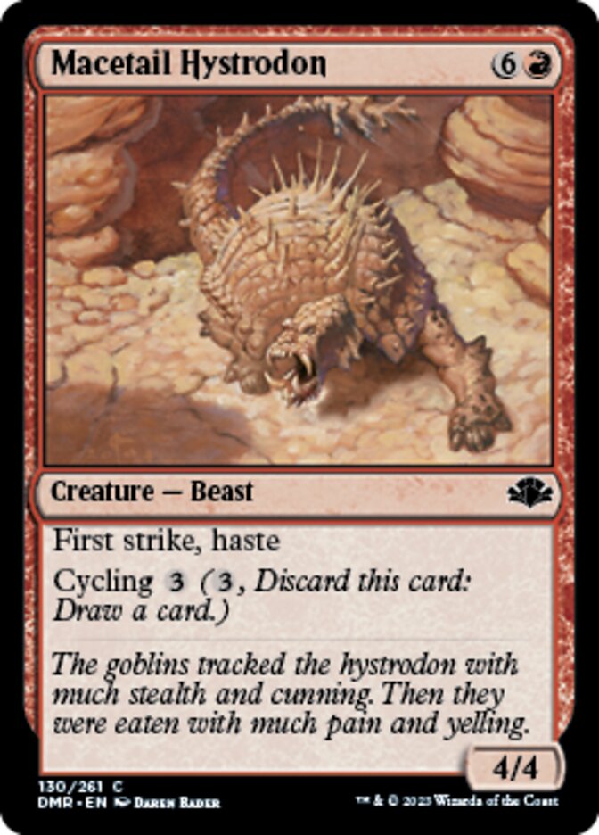 Macetail Hystrodon [Dominaria Remastered] | Eastridge Sports Cards & Games