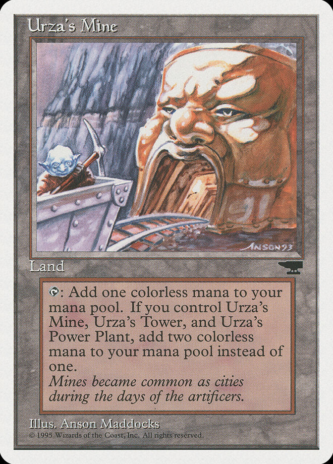 Urza's Mine (Mine Cart Entering Mouth) [Chronicles] | Eastridge Sports Cards & Games