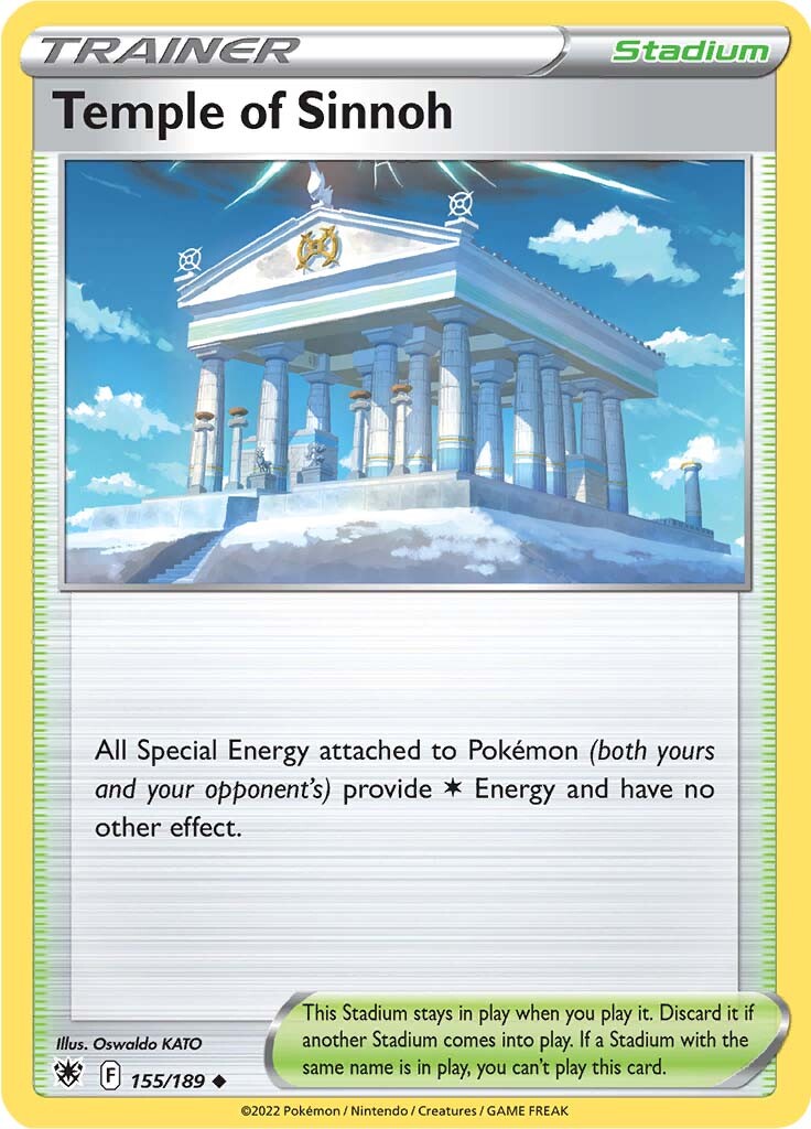 Temple of Sinnoh (155/189) [Sword & Shield: Astral Radiance] | Eastridge Sports Cards & Games