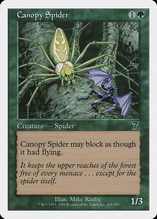 Canopy Spider [Seventh Edition] | Eastridge Sports Cards & Games