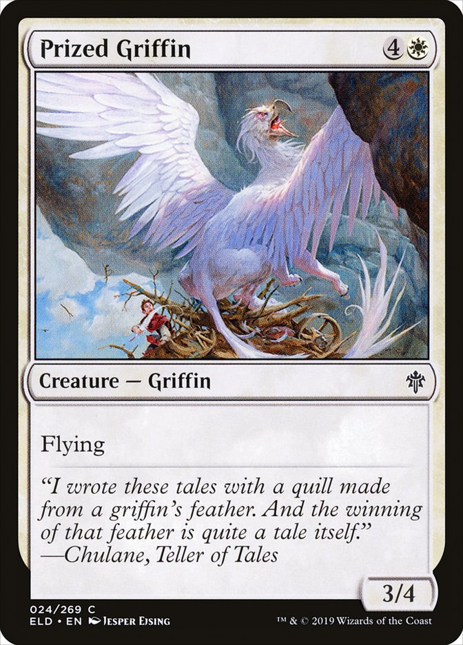Prized Griffin [Throne of Eldraine] | Eastridge Sports Cards & Games