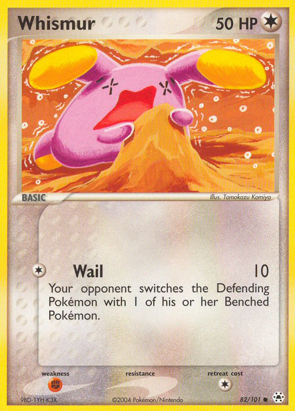 Whismur (82/101) [EX: Hidden Legends] | Eastridge Sports Cards & Games