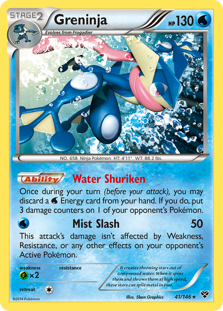 Greninja (41/146) [XY: Base Set] | Eastridge Sports Cards & Games